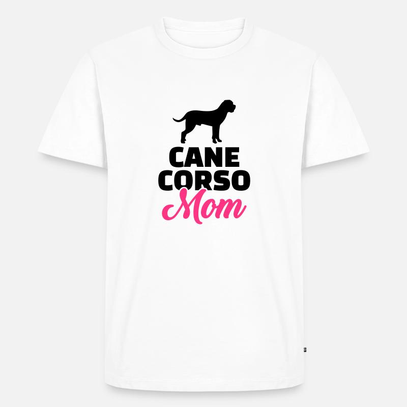 Cane Corso - Männer Premium Bio T-Shirt - Weiß
