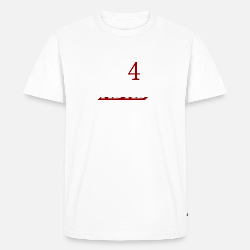 ADHD - AD4K - Männer Premium Bio T-Shirt - Weiß