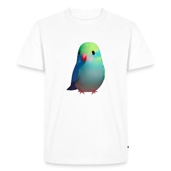 Cockatiel Budgie Bird Bird Bird Owner - Men's Premium Organic T-Shirt - white - Front - Nico (187cm)
