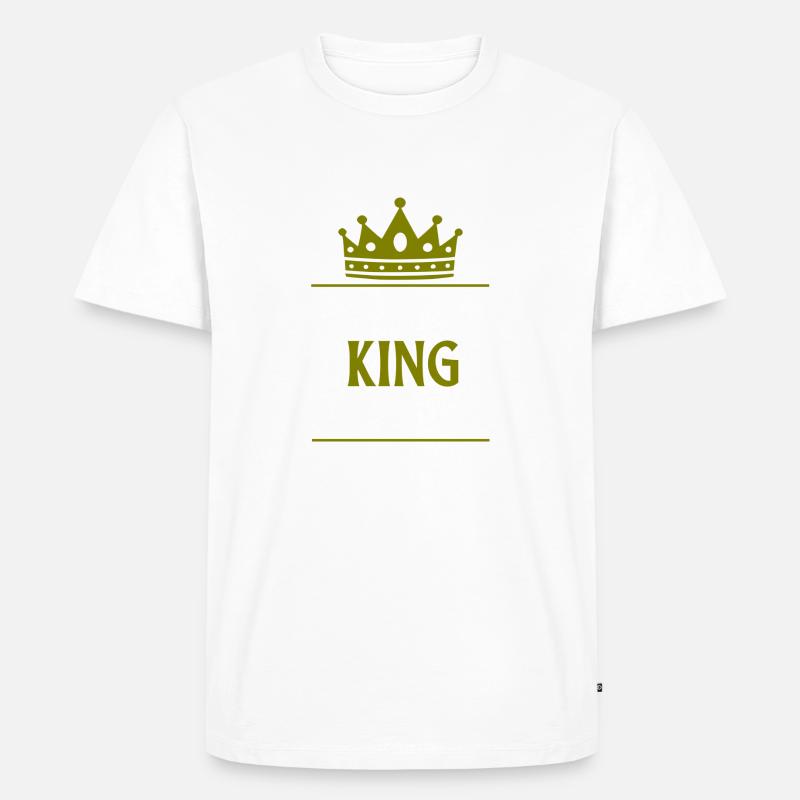 Zitat des Großvaters - Männer Premium Bio T-Shirt - Weiß