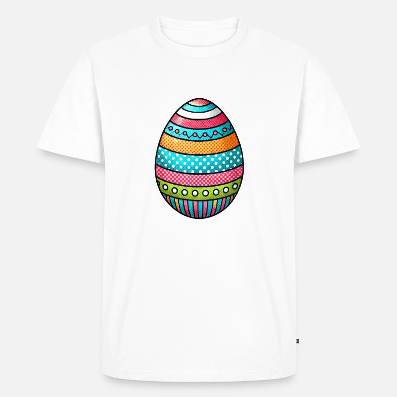 Egg Easter Egg - Men's Premium Organic T-Shirt - white