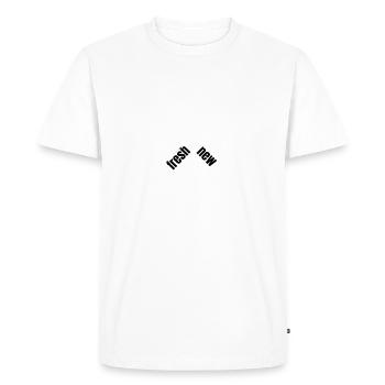 Double Sword design frais - nouveau - T-shirt Premium bio Homme - blanc - Devant - Nico (187cm)