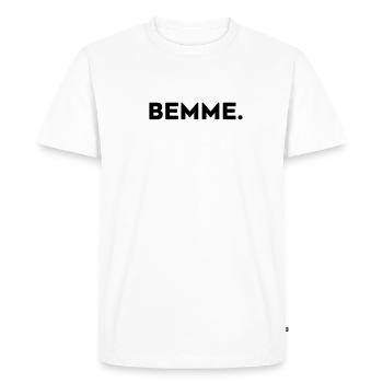 Bemme - Expression est-allemande - T-shirt Premium bio Homme - blanc - Devant - Nico (187cm)