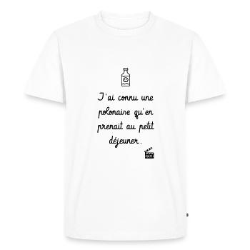 Les Tontons Flingueurs ! Réplique culte - Humour - T-shirt Premium bio Homme - blanc - Devant - Nico (187cm)