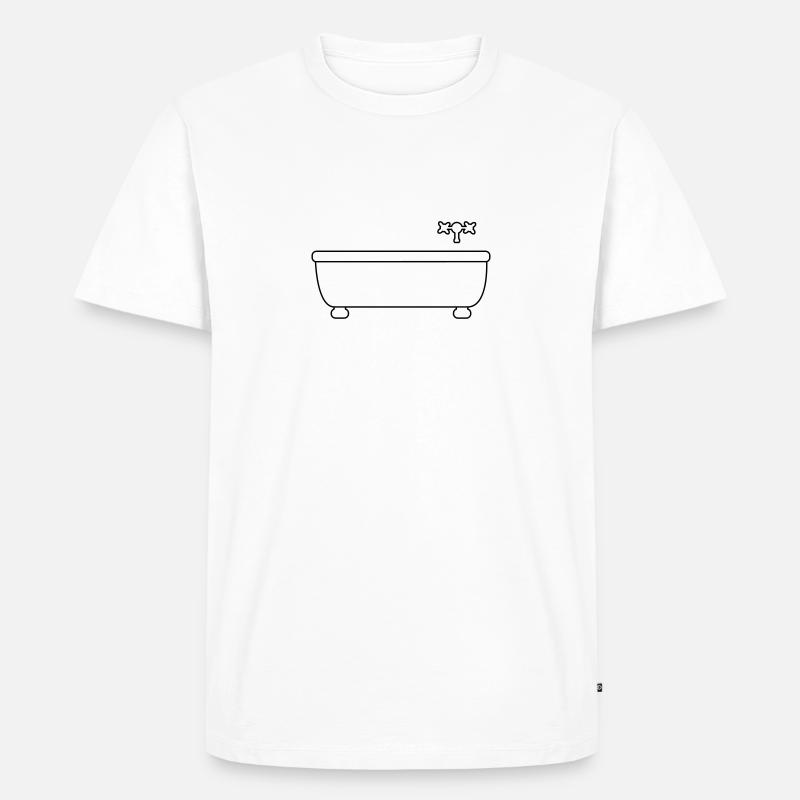 Bath - T-shirt Premium bio Homme - blanc