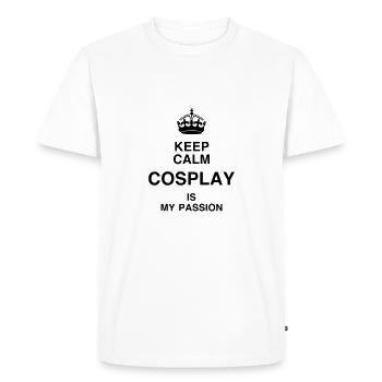 Cosplay / Cosplayer / Manga / Geek - T-shirt Premium bio Homme - blanc - Devant - Nico (187cm)