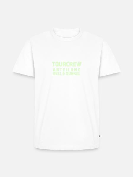 tourcrew light - Männer Premium Bio T-Shirt - Weiß