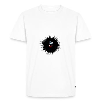 joyeux tintenkleks - T-shirt Premium bio Homme - blanc - Devant - Nico (187cm)