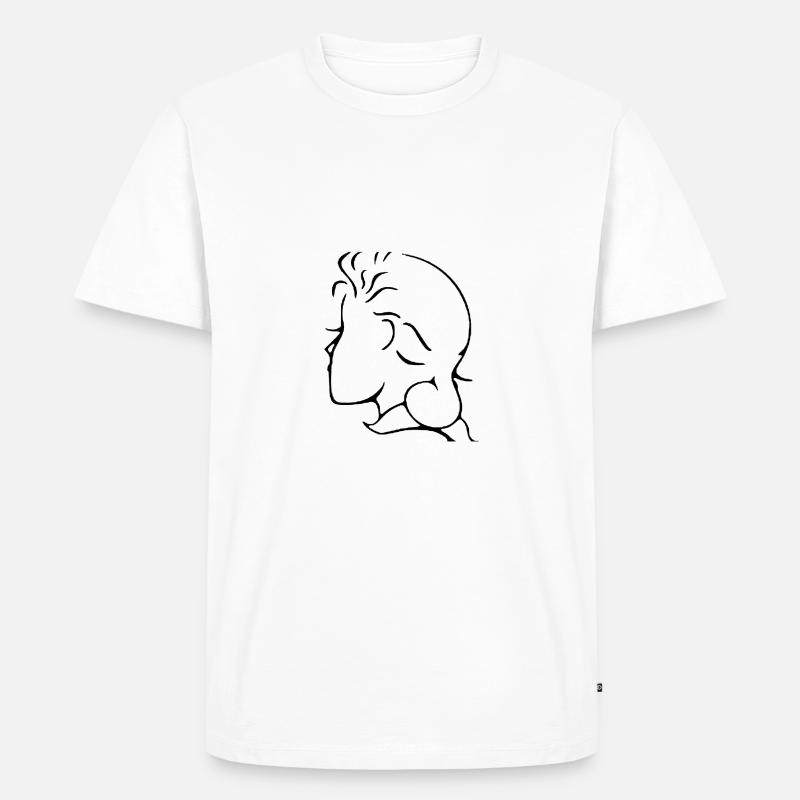 Conception d’illusion - T-shirt Premium bio Homme - blanc