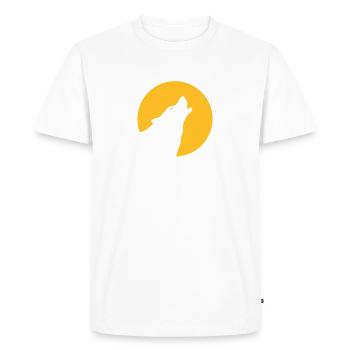 wolfpack_1 - T-shirt Premium bio Homme - blanc - Devant - Nico (187cm)