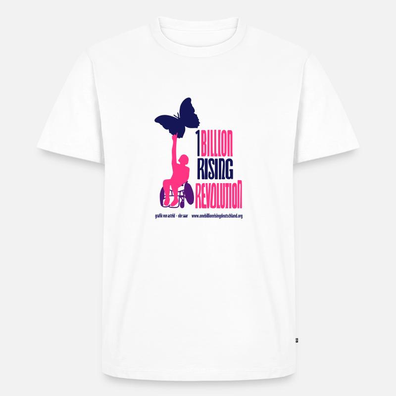 eine der Milliarde - Männer Premium Bio T-Shirt - Weiß