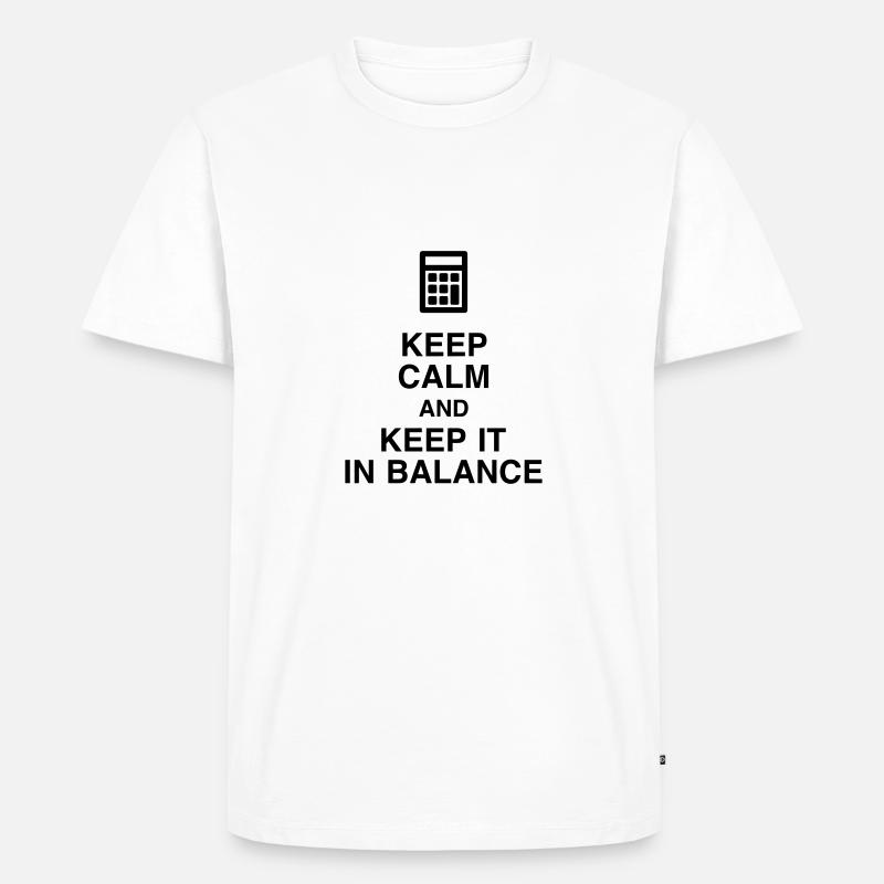 Accountant Accounting Buchhalter Comptable Compta - Men's Premium Organic T-Shirt - undefined