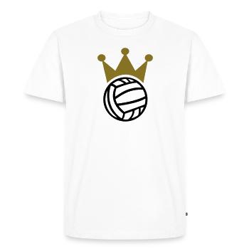 Water polo - Men's Premium Organic T-Shirt - white - Front - Nico (187cm)
