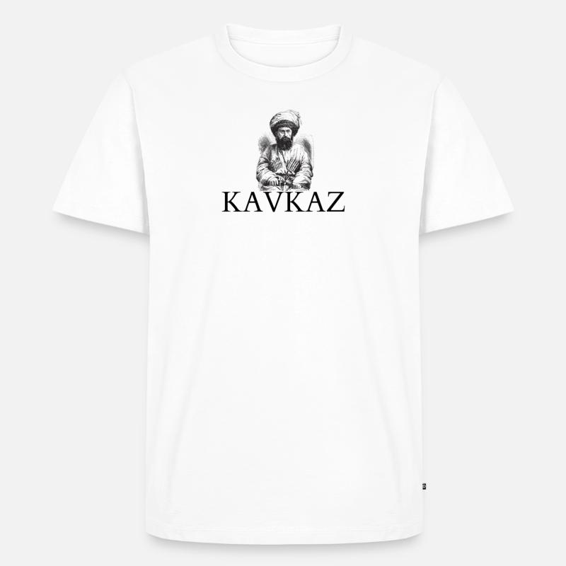 KAVKAZ - Männer Premium Bio T-Shirt - undefined