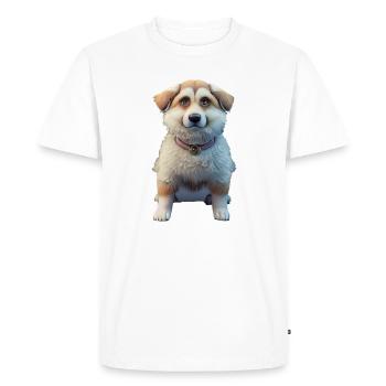 Kangal Dog - Kangal - Men's Premium Organic T-Shirt - white - Front - Nico (187cm)