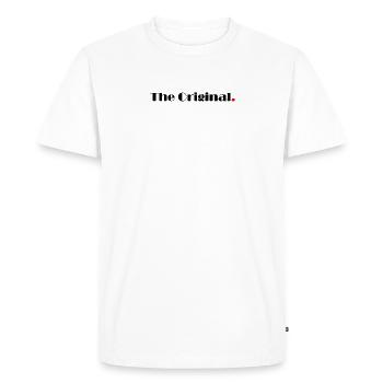 L’original - T-shirt Premium bio Homme - blanc - Devant - Nico (187cm)