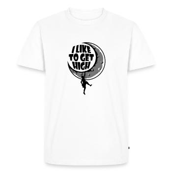 aiment se défoncer - T-shirt Premium bio Homme - blanc - Devant - Nico (187cm)