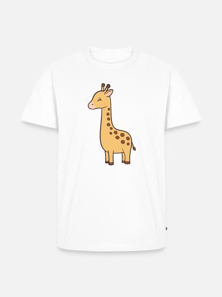 Girafe - T-shirt Premium bio Homme - blanc