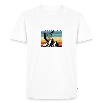 Paraglider - Acro Playground - Men's Premium Organic T-Shirt - white - Front - Nico (187cm)