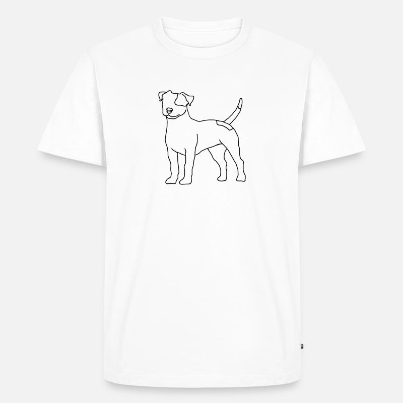 Nur ein Jack - Männer Premium Bio T-Shirt - Weiß