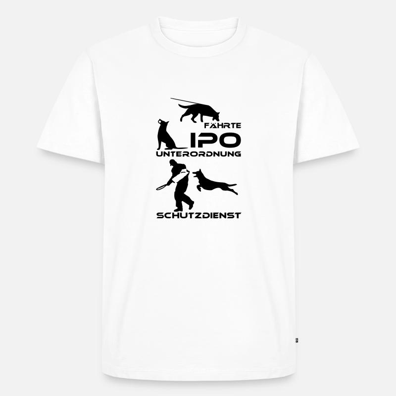 78 - IPO (ehemals VPG) - Männer Premium Bio T-Shirt - Weiß