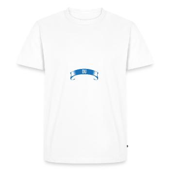 Meilleur Didier du monde homme - T-shirt Premium bio Homme - blanc - Devant - Nico (187cm)