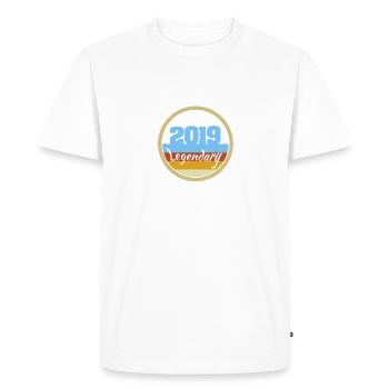 2019 2019 - T-shirt Premium bio Homme - blanc - Devant - Nico (187cm)