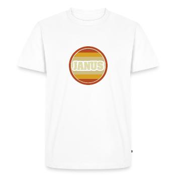 Cadeau pour Janus - T-shirt Premium bio Homme - blanc - Devant - Nico (187cm)