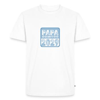 2029 - T-shirt Premium bio Homme - blanc - Devant - Nico (187cm)
