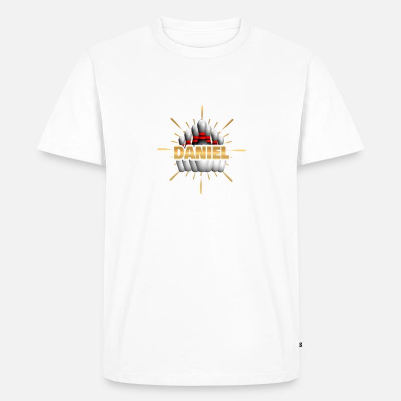 Bowling Daniel - Männer Premium Bio T-Shirt - undefined