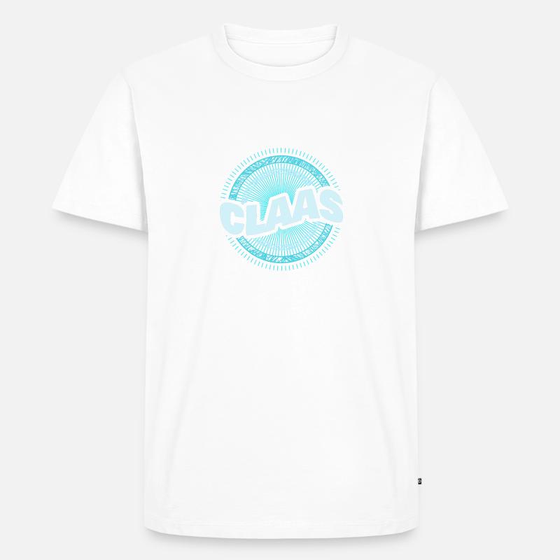 Geschenkidee Claas - Männer Premium Bio T-Shirt - undefined