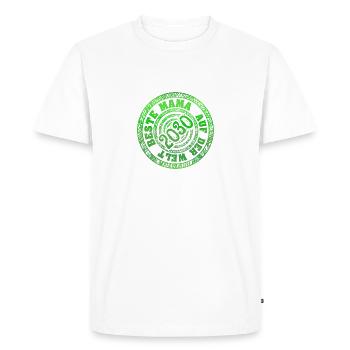 2030 - T-shirt Premium bio Homme - blanc - Devant - Nico (187cm)