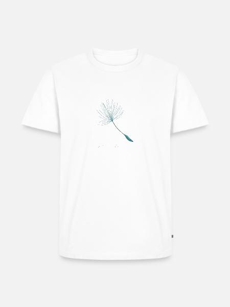 Trust your wish black - Men's Premium Organic T-Shirt - white