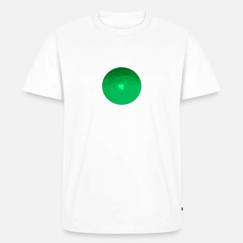 Bokeh oder nicht - Weiß - Männer Premium Bio T-Shirt - Weiß