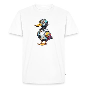 Robot Animal / AI / Mechanized Animals / Comic - Men's Premium Organic T-Shirt - white - Front - Nico (187cm)