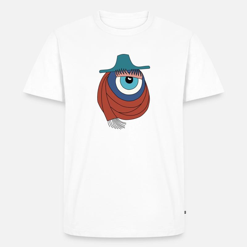Aileens Hauptberuf - Modedesignerin 💁 ♂️ - Männer Premium Bio T-Shirt - Weiß