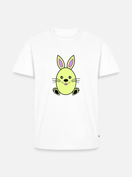 Easter Bunny - Men's Premium Organic T-Shirt - white