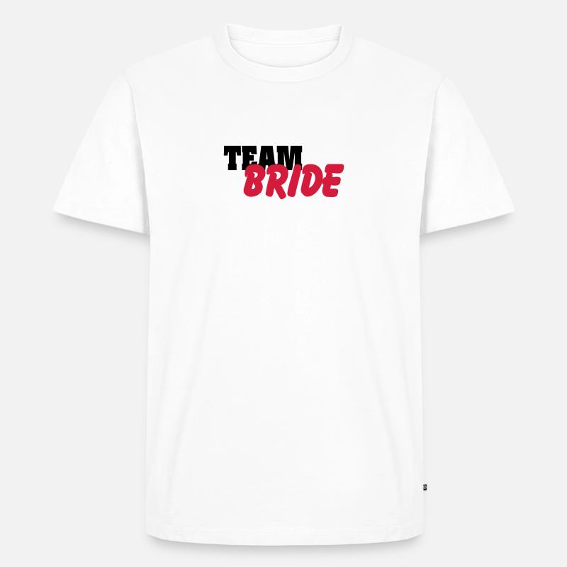 Équipe Bride - T-shirt Premium bio Homme - blanc