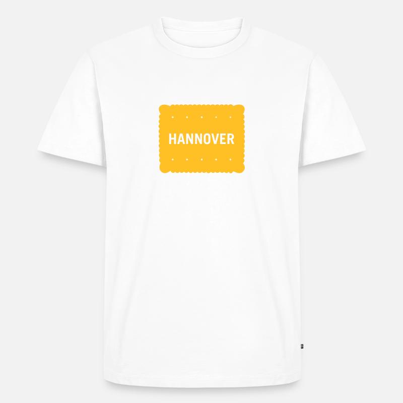 biscuits Hanovre - T-shirt Premium bio Homme - blanc