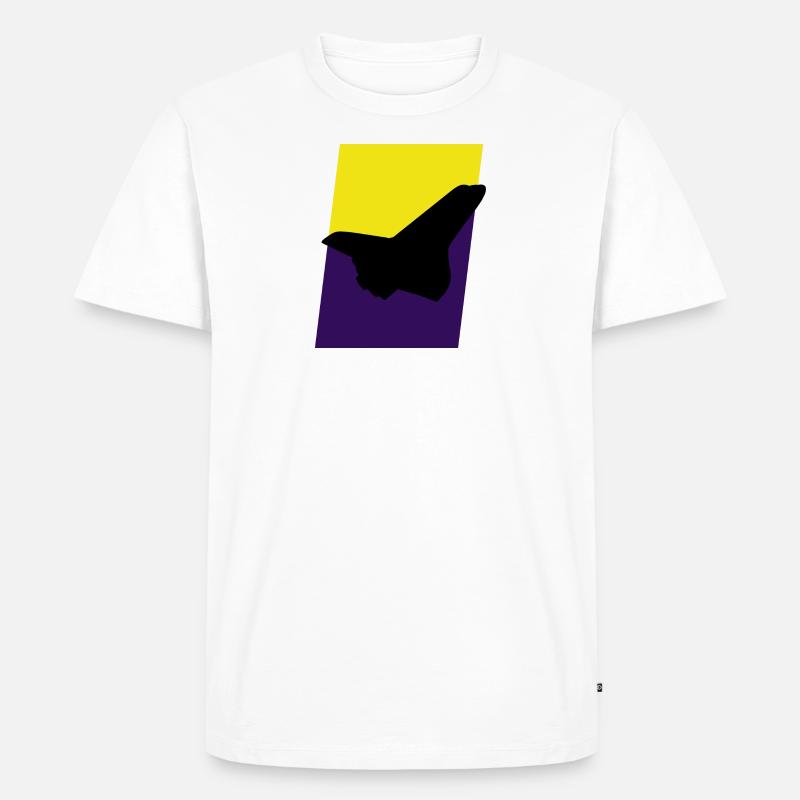 Aérospatiale Aérospatiale Luftfahrt - T-shirt Premium bio Homme - blanc