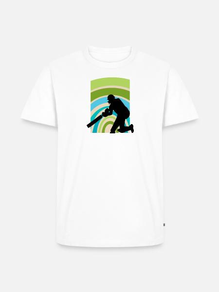 Cricketers Cricket Cricket - Men's Premium Organic T-Shirt - white