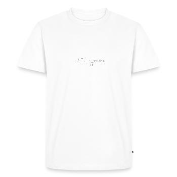 Sydney Skyline in Online Pen Illustration Style - Men's Premium Organic T-Shirt - white - Front - Nico (187cm)