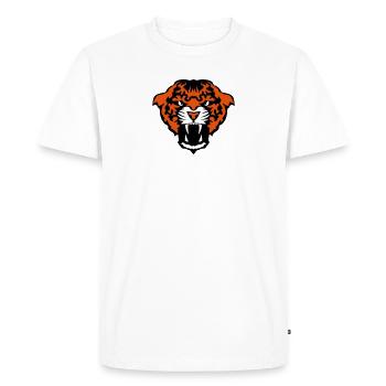 leopards animal sauvage 28012 - T-shirt Premium bio Homme - blanc - Devant - Nico (187cm)