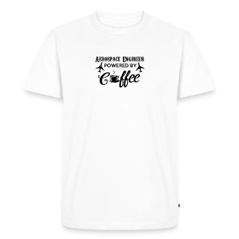 Luft & Raumfahrt Ingenieur - Männer Premium Bio T-Shirt - Weiß - Vorne - Nico (187cm)