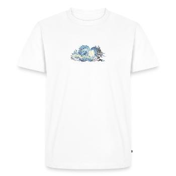 Dragon Tatoo - Men's Premium Organic T-Shirt - white - Front - Nico (187cm)