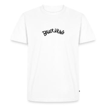 Enfant paysan - T-shirt Premium bio Homme - blanc - Devant - Nico (187cm)