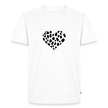 Dalmatien - T-shirt Premium bio Homme - blanc - Devant - Nico (187cm)