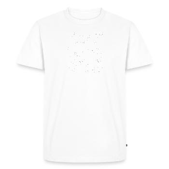 Glace sans fin - T-shirt Premium bio Homme - blanc - Devant - Nico (187cm)