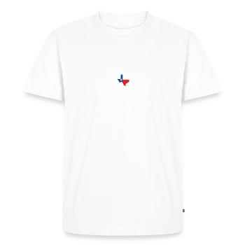 City of Dallas in the state of Texas cool design - Men's Premium Organic T-Shirt - white - Front - Nico (187cm)