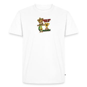 vouloir taco bout il pas son problème nacho Guacward - T-shirt Premium bio Homme - blanc - Devant - Nico (187cm)